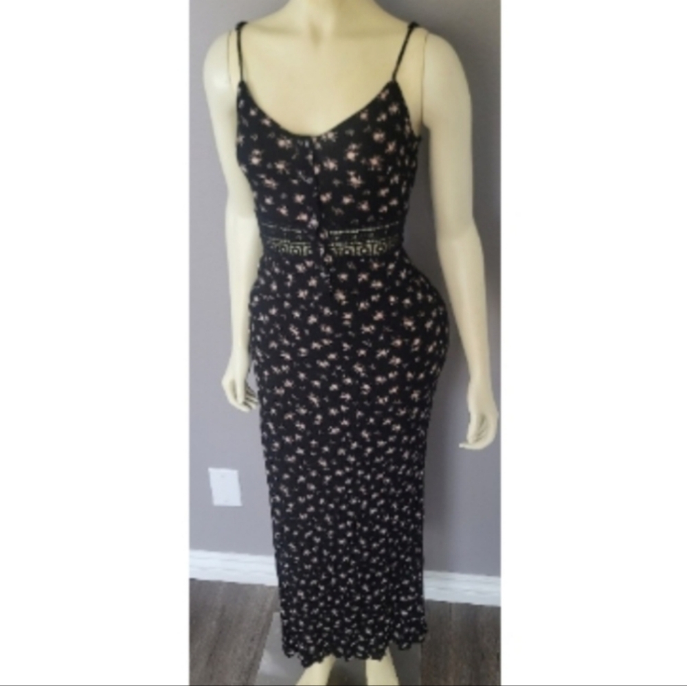 Floral Spaghetti Strap Dress